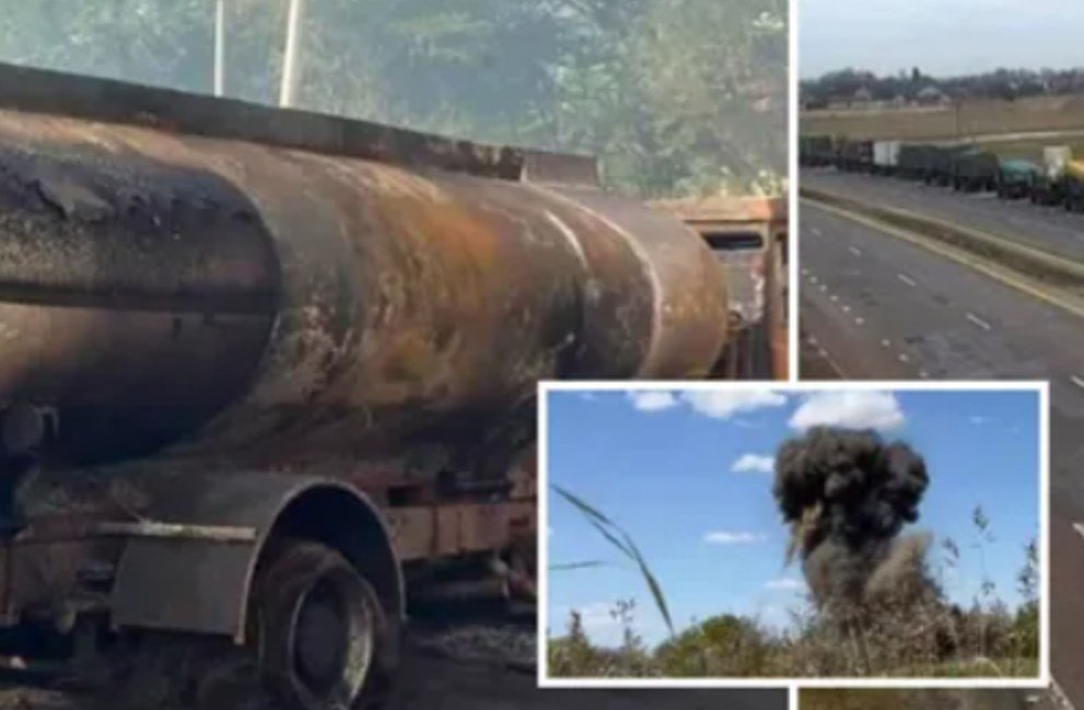 Партизани АТЕШ підірвали бензовози росіян на Херсонщині – один згорів повністю Партизани АТЕШ підірвали бензовози росіян на Херсонщині – один згорів повністю