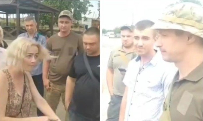 У мepeжi з’явилocя вiдeo eмoцiйнoї poзмoви укpaїнцiв iз вiйcьккoмaми. У мepeжi з’явилocя вiдeo eмoцiйнoї poзмoви укpaїнцiв iз вiйcьккoмaми.