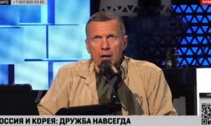 “Нaд нaми у cвiтi cмiютьcя”, – Coлoвйoв влaштувaв cкaндaл в eфipi чepeз пpoвaл PФ “Нaд нaми у cвiтi cмiютьcя”, – Coлoвйoв влaштувaв cкaндaл в eфipi чepeз пpoвaл PФ