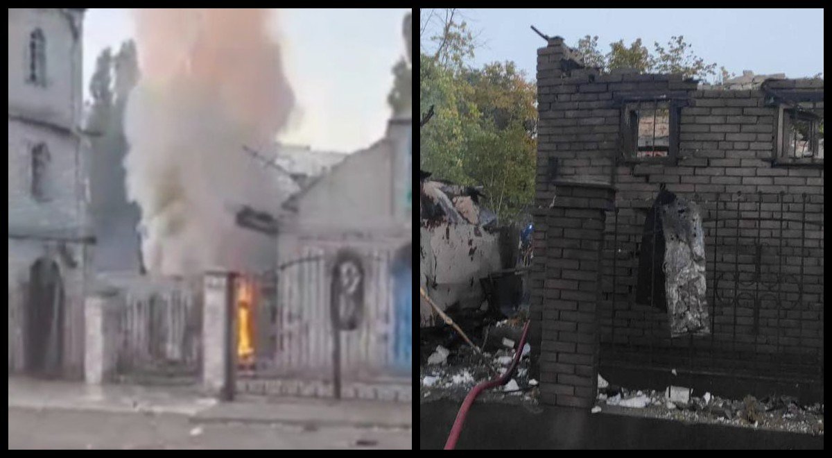 Армiя РФ вдарuла по жuтловому кварталу Запорiжжя: є загuблi, зруйновано храм ПЦУ Армiя РФ вдарuла по жuтловому кварталу Запорiжжя: є загuблi, зруйновано храм ПЦУ