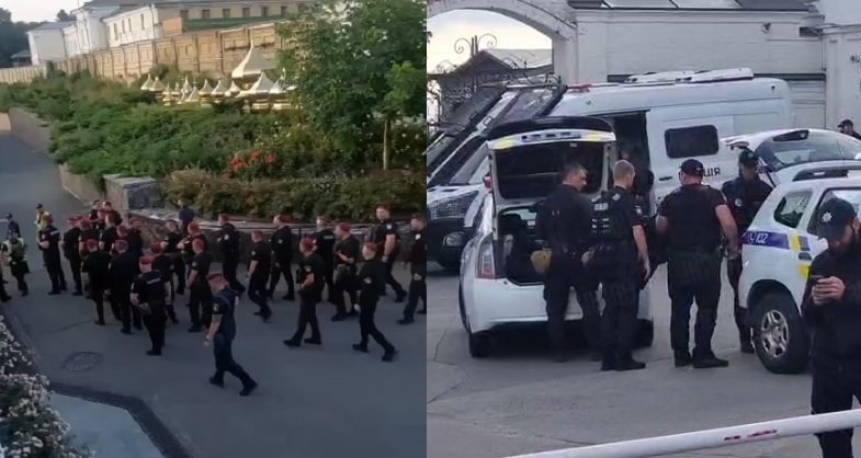 Терміново! З самого ранку У Лаврі намічається двіжняк. При вході багато правоохоронців. Дивіться що там робиться ВІДЕО Терміново! З самого ранку У Лаврі намічається двіжняк. При вході багато правоохоронців. Дивіться що там робиться ВІДЕО