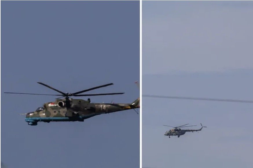 Білоруські вертольоти порушили повітряний простір Польщі: про інцидент повідомили НАТО Білоруські вертольоти порушили повітряний простір Польщі: про інцидент повідомили НАТО