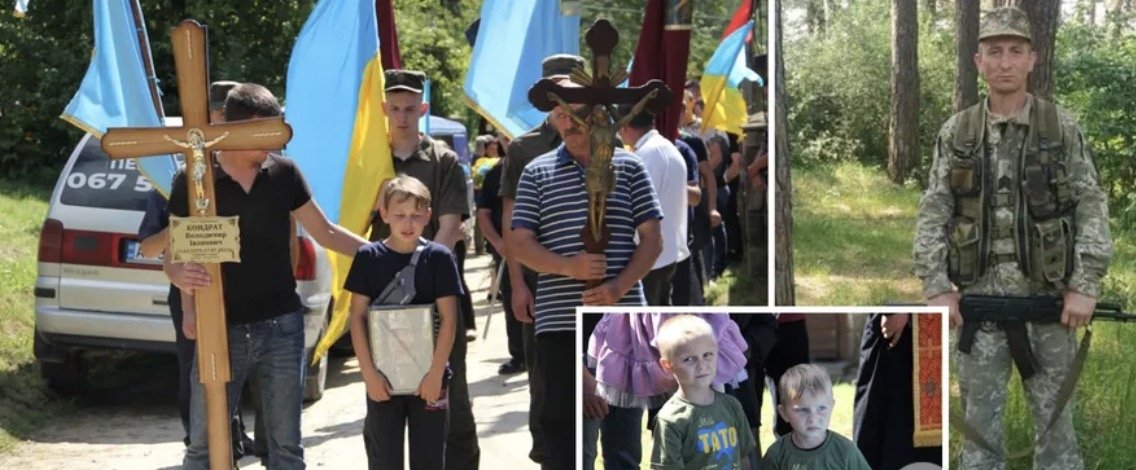 Без батька залишились дев’ятеро дітей: на війні загинув сержант Володимир Кондрат із Болехівщини. Фото Без батька залишились дев’ятеро дітей: на війні загинув сержант Володимир Кондрат із Болехівщини. Фото