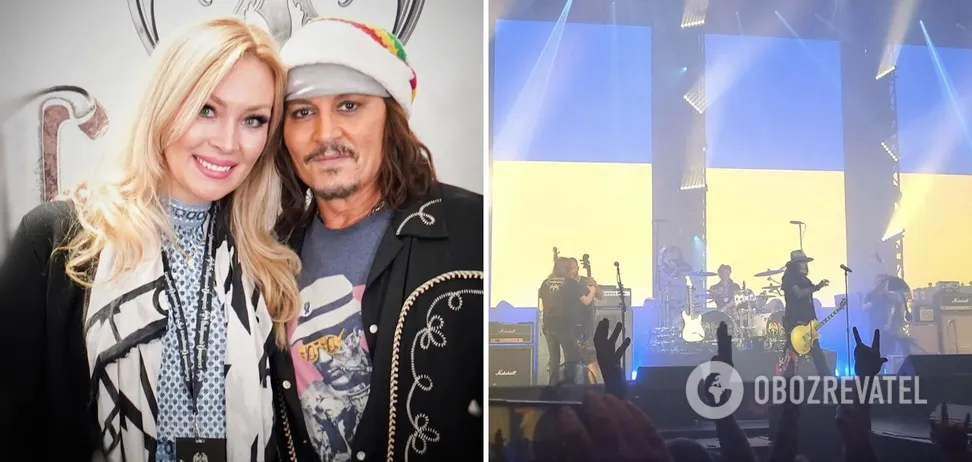 Джонні Депп після фейків Росії ефектно підтримав Україну перед тисячами фанатів і приділив особливу увагу біженці з Маріуполя Джонні Депп після фейків Росії ефектно підтримав Україну перед тисячами фанатів і приділив особливу увагу біженці з Маріуполя