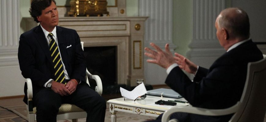 Заступник головного редактора BILD пояснив, чому Карлсон зазнав краху в інтерв’ю з Путіним Заступник головного редактора BILD пояснив, чому Карлсон зазнав краху в інтерв’ю з Путіним