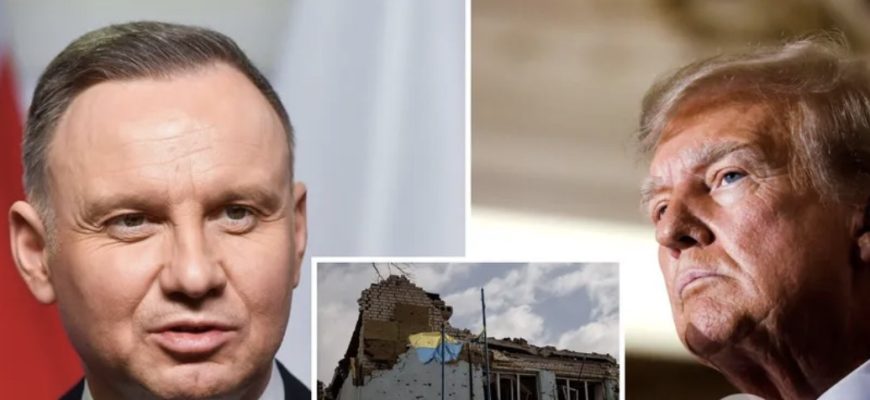 “Трамп серйозно ставиться до своїх слів”: Дуда оцінив ймовірність закінчити війну в Україні за 24 години “Трамп серйозно ставиться до своїх слів”: Дуда оцінив ймовірність закінчити війну в Україні за 24 години