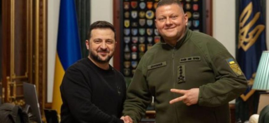 Зеленський відправив Залужного у відставку Зеленський відправив Залужного у відставку