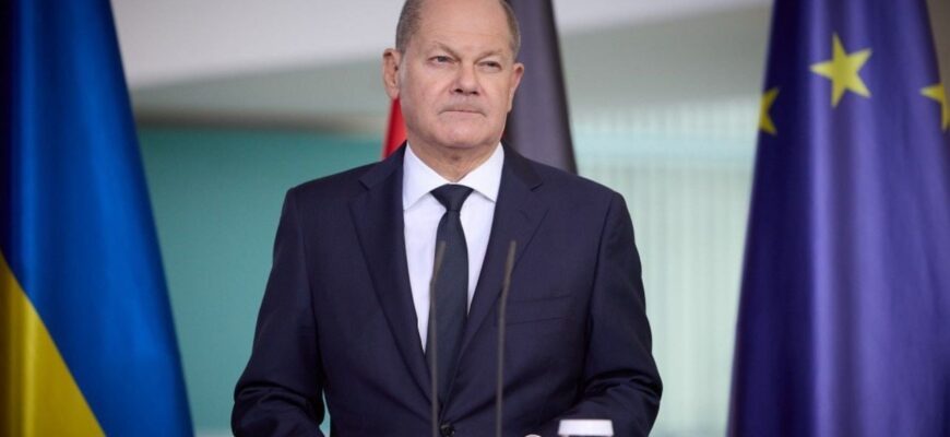 Шольц підтвердив готовність до переговорів із Путіним, але зробив уточнення Шольц підтвердив готовність до переговорів із Путіним, але зробив уточнення