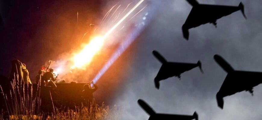 Такої масованої атаки Кремля не було давно: у ЗСУ озвучили кількість знищених дронів-камікадзе Такої масованої атаки Кремля не було давно: у ЗСУ озвучили кількість знищених дронів-камікадзе
