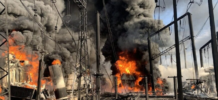 Енергетика по всій Україні під масованим ударом, – Міненерго Енергетика по всій Україні під масованим ударом, – Міненерго