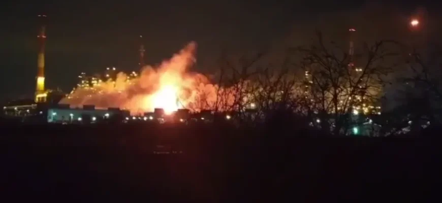 Атака на стратегічні об'єкти РФ: з'явилися нові супутникові фотографії Атака на стратегічні об'єкти РФ: з'явилися нові супутникові фотографії