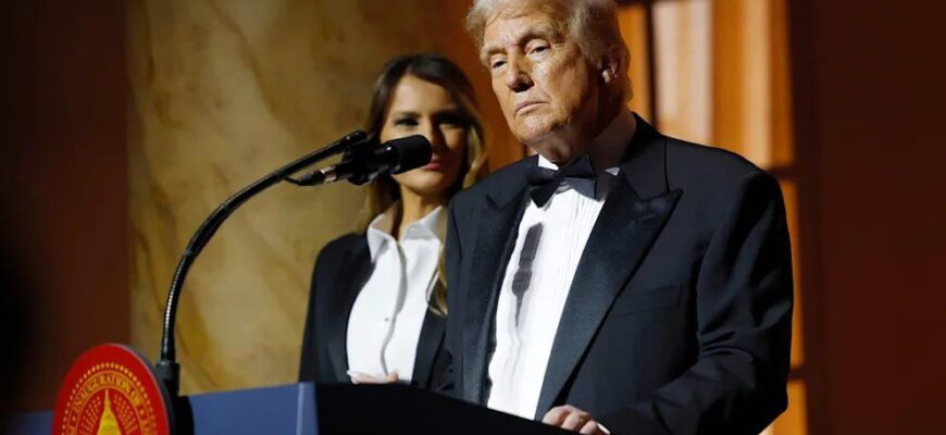 “Завтра ми почнемо рятувати нашу націю”, – підсумкова заява Трампа на вечері за 0 млн. “Завтра ми почнемо рятувати нашу націю”, – підсумкова заява Трампа на вечері за 0 млн.