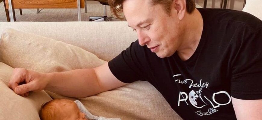 Ілон Маск знову став батьком: фото Ілон Маск знову став батьком: фото