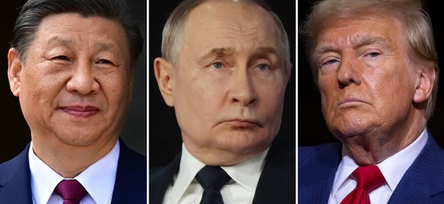 Сі Цзіньпін хоче влаштувати зустріч із Трампом і Путіним, – The Times Сі Цзіньпін хоче влаштувати зустріч із Трампом і Путіним, – The Times