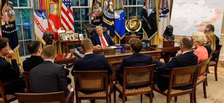 Флорида та гуни: лідери Європи спробували пояснити Трампу, чим для України є Донбас, – WSJ Флорида та гуни: лідери Європи спробували пояснити Трампу, чим для України є Донбас, – WSJ