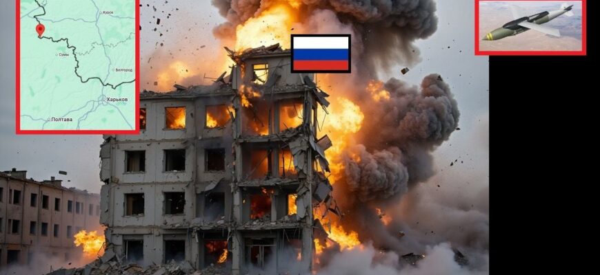 Винищувач ЗСУ скинув на піхоту РФ авіабомбу масою 227 кг – будівлю знесло разом із ними Винищувач ЗСУ скинув на піхоту РФ авіабомбу масою 227 кг – будівлю знесло разом із ними