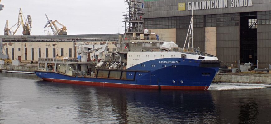 “Всю ніч точилася боротьба… ” – у Санкт-Петербурзі пішло під воду нове судно ВМФ РФ “Капітан Ушаков” “Всю ніч точилася боротьба… ” – у Санкт-Петербурзі пішло під воду нове судно ВМФ РФ “Капітан Ушаков”
