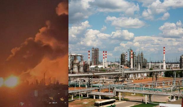 Українські дрони “вибили” принаймні на місяць провідний НПЗ Росії: Ціни на бензин у недоімперії б’ють рекорди Українські дрони “вибили” принаймні на місяць провідний НПЗ Росії: Ціни на бензин у недоімперії б’ють рекорди