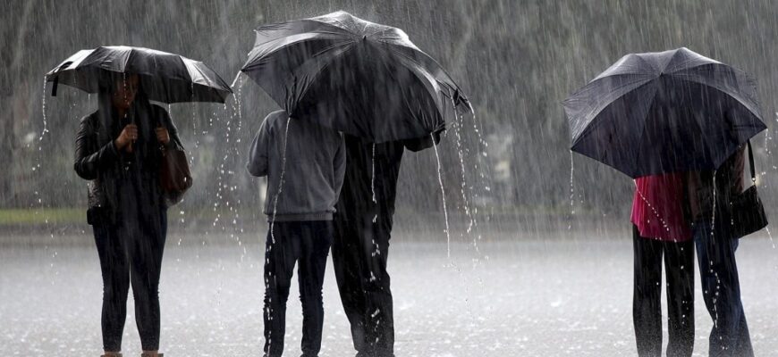 Завтра в Україні дощі: які п’ять областей затоплять найбільше Завтра в Україні дощі: які п’ять областей затоплять найбільше