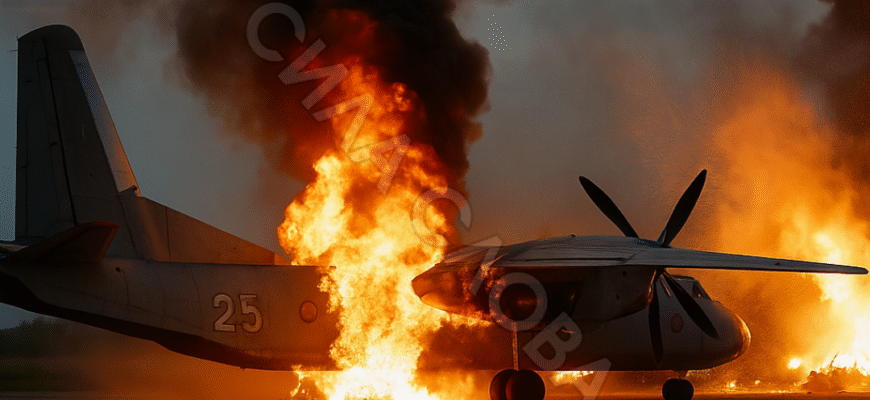 Розвідка спалила літаки Ан-26 та радіолокаційні станції ЗС РФ. Відео Розвідка спалила літаки Ан-26 та радіолокаційні станції ЗС РФ. Відео