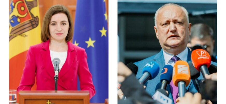 Санду проти Додона: з’явилися перші результати доленосних виборів у Молдові Санду проти Додона: з’явилися перші результати доленосних виборів у Молдові