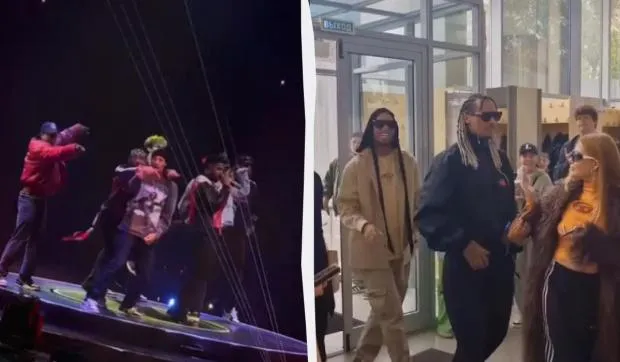 Відомий співак зі США прилетів до Москви і почав концерт піснею “Матушка-земля” (відео) Відомий співак зі США прилетів до Москви і почав концерт піснею “Матушка-земля” (відео)