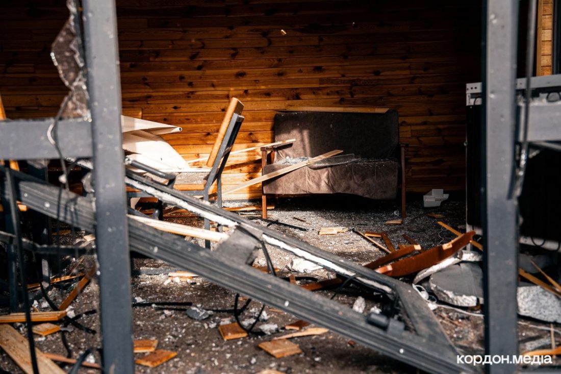 Удар Італмасом по базі відпочинку в Сумах