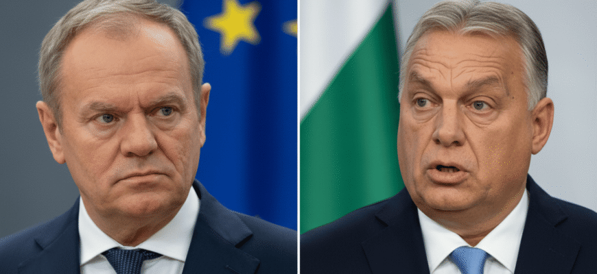 Туск публічно запитав Орбана про його позицію щодо війни в Україні: що відповів друг Путіна Туск публічно запитав Орбана про його позицію щодо війни в Україні: що відповів друг Путіна