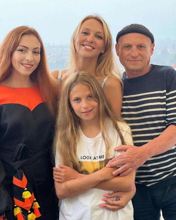 Чоловік і діти Олі Полякової