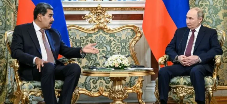 Мадуро попросив у Путіна надати військову допомогу Мадуро попросив у Путіна надати військову допомогу