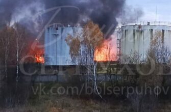 Гасили пожежники відразу з п’яти населених пунктів: У Серпухові Московської області сталась пожежа на нафтобазі Гасили пожежники відразу з п’яти населених пунктів: У Серпухові Московської області сталась пожежа на нафтобазі