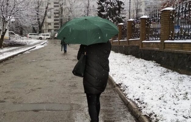 Від -3 до +18 градусів: синоптики здивували прогнозом зі снігом, дощами Від -3 до +18 градусів: синоптики здивували прогнозом зі снігом, дощами