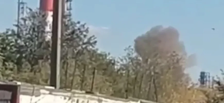 Ударні безпілотники атакували НПЗ в російському Орську. ВІДЕО Ударні безпілотники атакували НПЗ в російському Орську. ВІДЕО