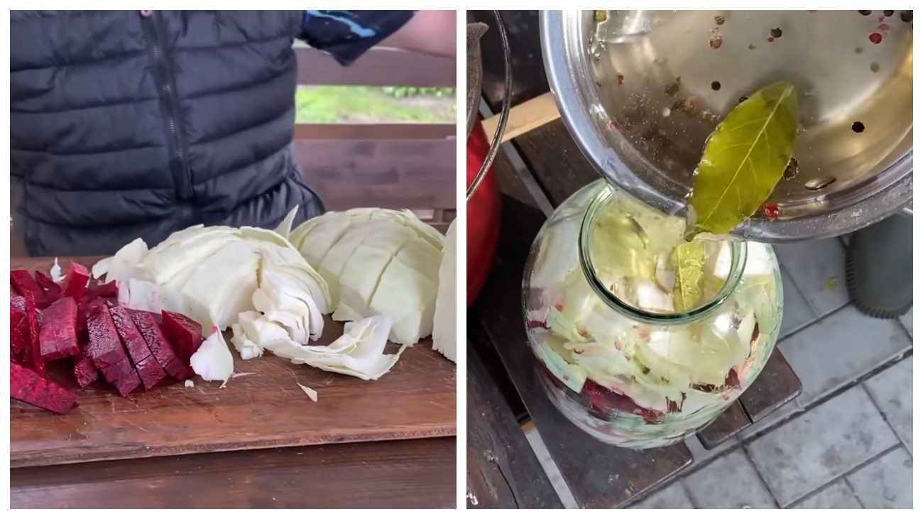 Кулінари розповіли, як швидко замаринувати капусту в банці