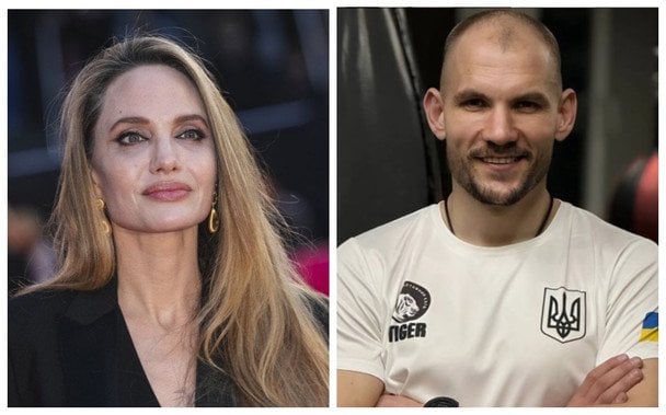 Анджеліна Джолі та Дмитро Пищиков / Колаж / © колаж з фото Associated Press та Юлії Лотицької