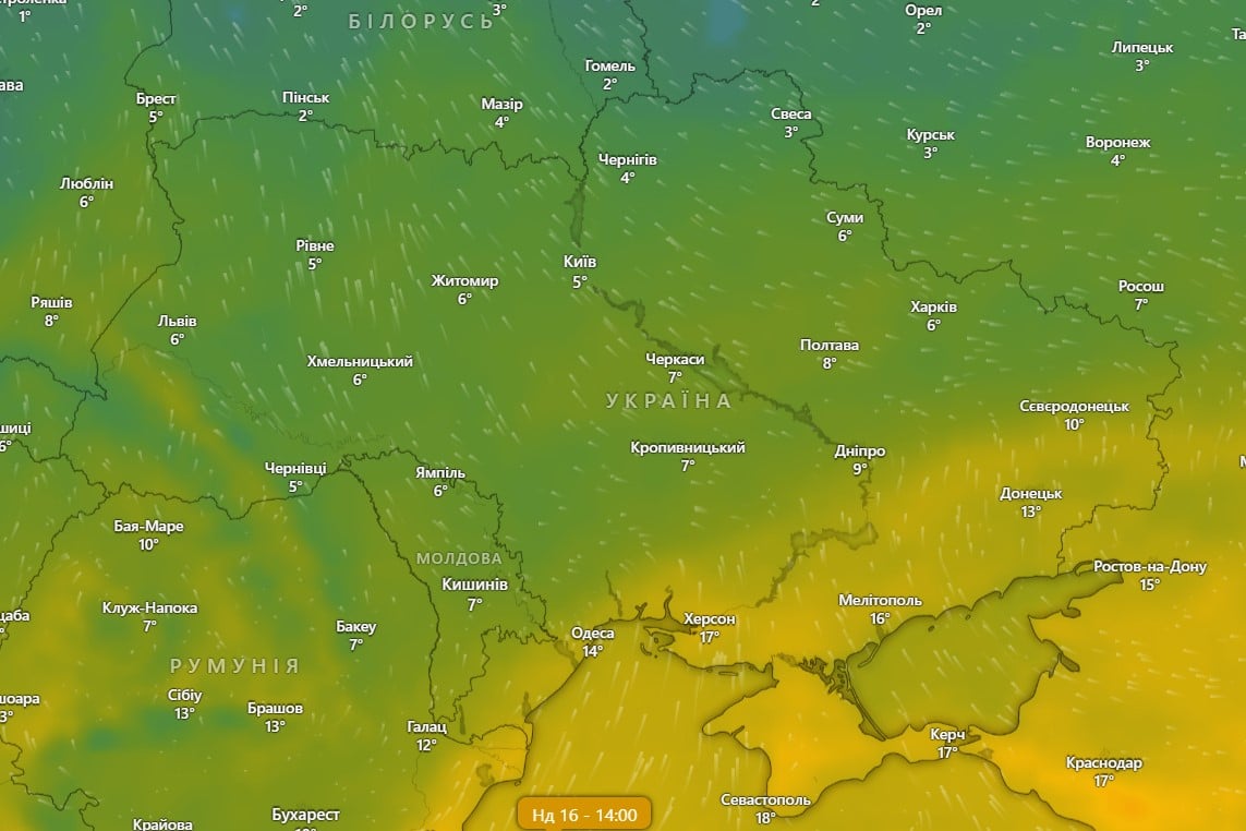 погода 20 ноября