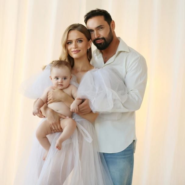 Віталій Козловський з дружиною та сином Оскаром / © instagram.com/yuliabakumenko