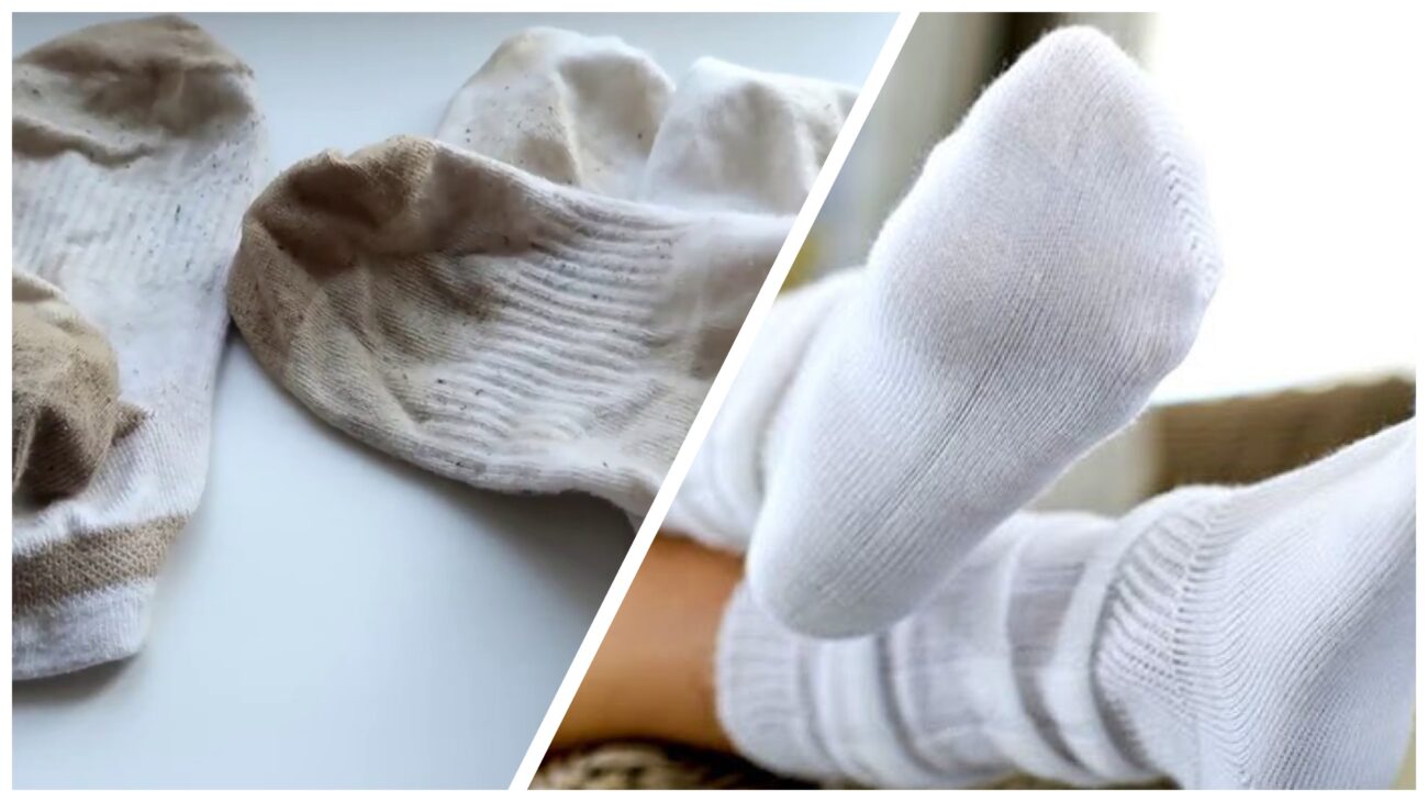 Господині розповіли, як без тертя і виварювання відбілити шкарпетки