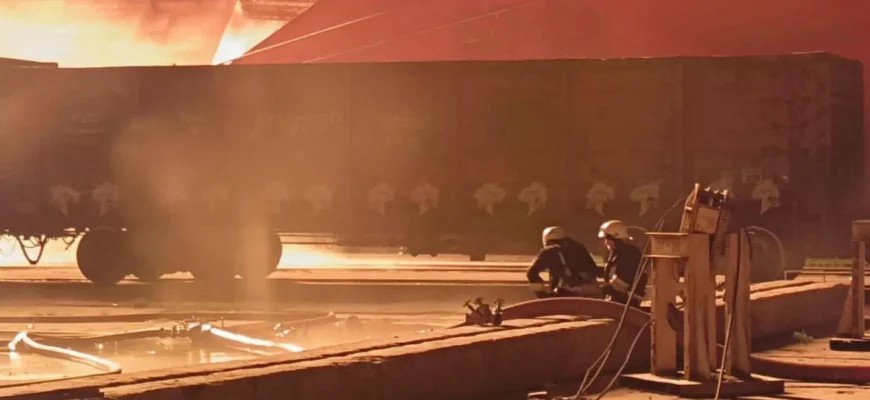 Російські війська атакували енергетичну та портову інфраструктуру Одещини: стались пожежі, постраждала людина. Фото Російські війська атакували енергетичну та портову інфраструктуру Одещини: стались пожежі, постраждала людина. Фото