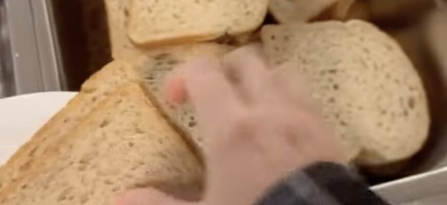 Біженка показала меню в таборі для переселенців у Бельгії Біженка показала меню в таборі для переселенців у Бельгії