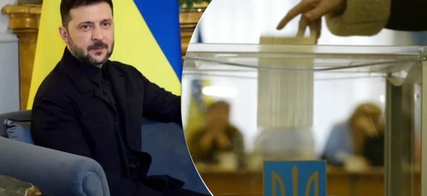 Зеленський готовий провести вибори під час війни, але є умова : що сказав президент Зеленський готовий провести вибори під час війни, але є умова : що сказав президент