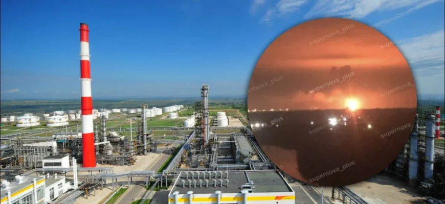 Великий російський НПЗ повністю зупинився після ударів українських дронів Великий російський НПЗ повністю зупинився після ударів українських дронів