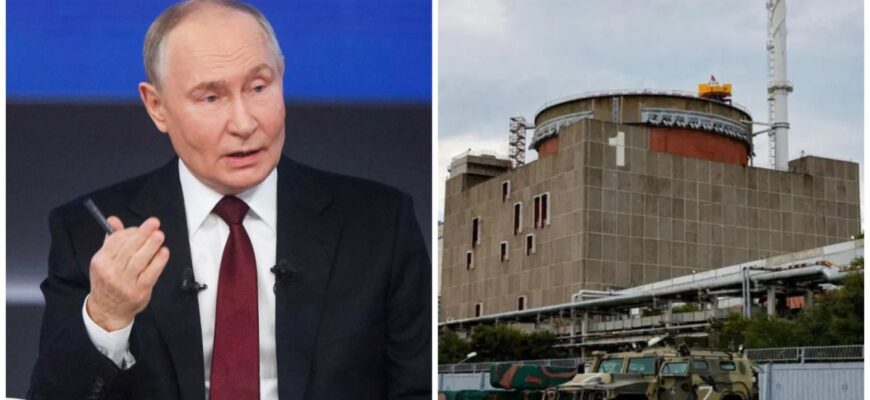 Путін стверджує, що США мають нестандартні плани на Запорізьку АЕС Путін стверджує, що США мають нестандартні плани на Запорізьку АЕС
