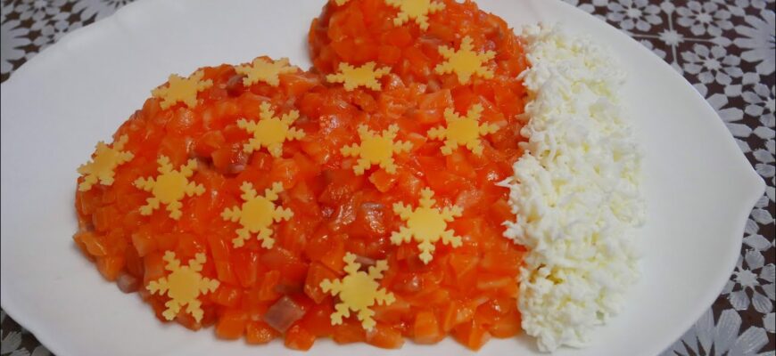 Салат “Рукавичка” – головна прикраса новорічного столу: завжди ставлю у самому центрі – і всі гості в “ауті” Салат “Рукавичка” – головна прикраса новорічного столу: завжди ставлю у самому центрі – і всі гості в “ауті”