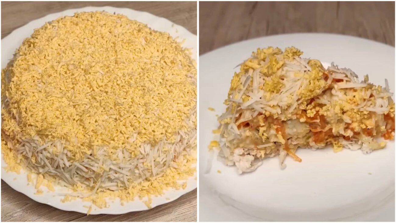 Кулінари поділилися рецептом святкового та пікантного салату з курячим філе