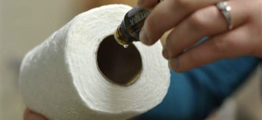 Побачила цей метод у готелі: капаю 3 краплі ефірної олії на втулку від туалетки – пахучка тримається тиждень Побачила цей метод у готелі: капаю 3 краплі ефірної олії на втулку від туалетки – пахучка тримається тиждень