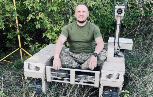 Наземні дрони штурмують росіян: військовий розкрив подробиці унікальної операції Наземні дрони штурмують росіян: військовий розкрив подробиці унікальної операції