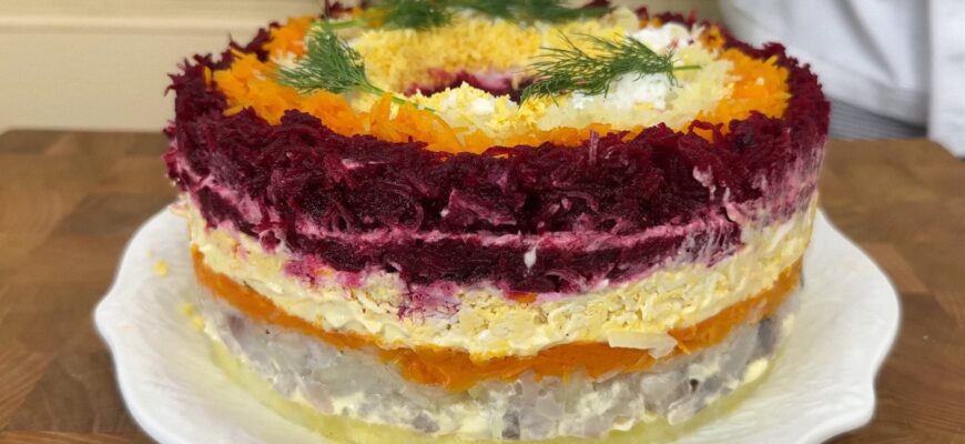 Це найсмачніший салат “Шуба”, який ви куштували: на святковий стіл готую одразу по 4 кг – покроковий рецепт Це найсмачніший салат “Шуба”, який ви куштували: на святковий стіл готую одразу по 4 кг – покроковий рецепт