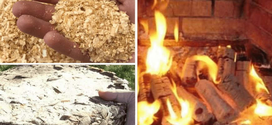 Більше не купую дорогі дрова в камін: чоловік знайшов спосіб, як зробити 1 паливний брикет з паперу та тирси Більше не купую дорогі дрова в камін: чоловік знайшов спосіб, як зробити 1 паливний брикет з паперу та тирси