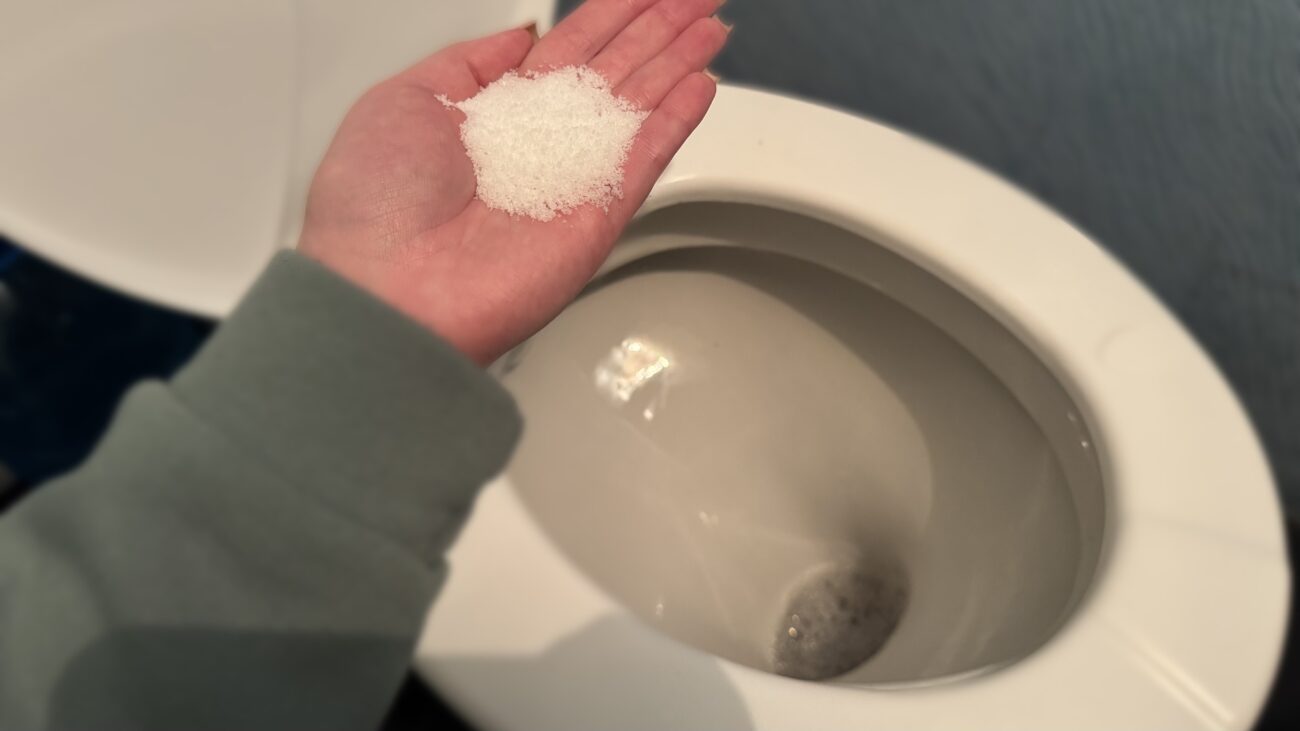 Господині розповіли, навіщо насипати сіль в унітаз Господині розповіли, навіщо насипати сіль в унітаз